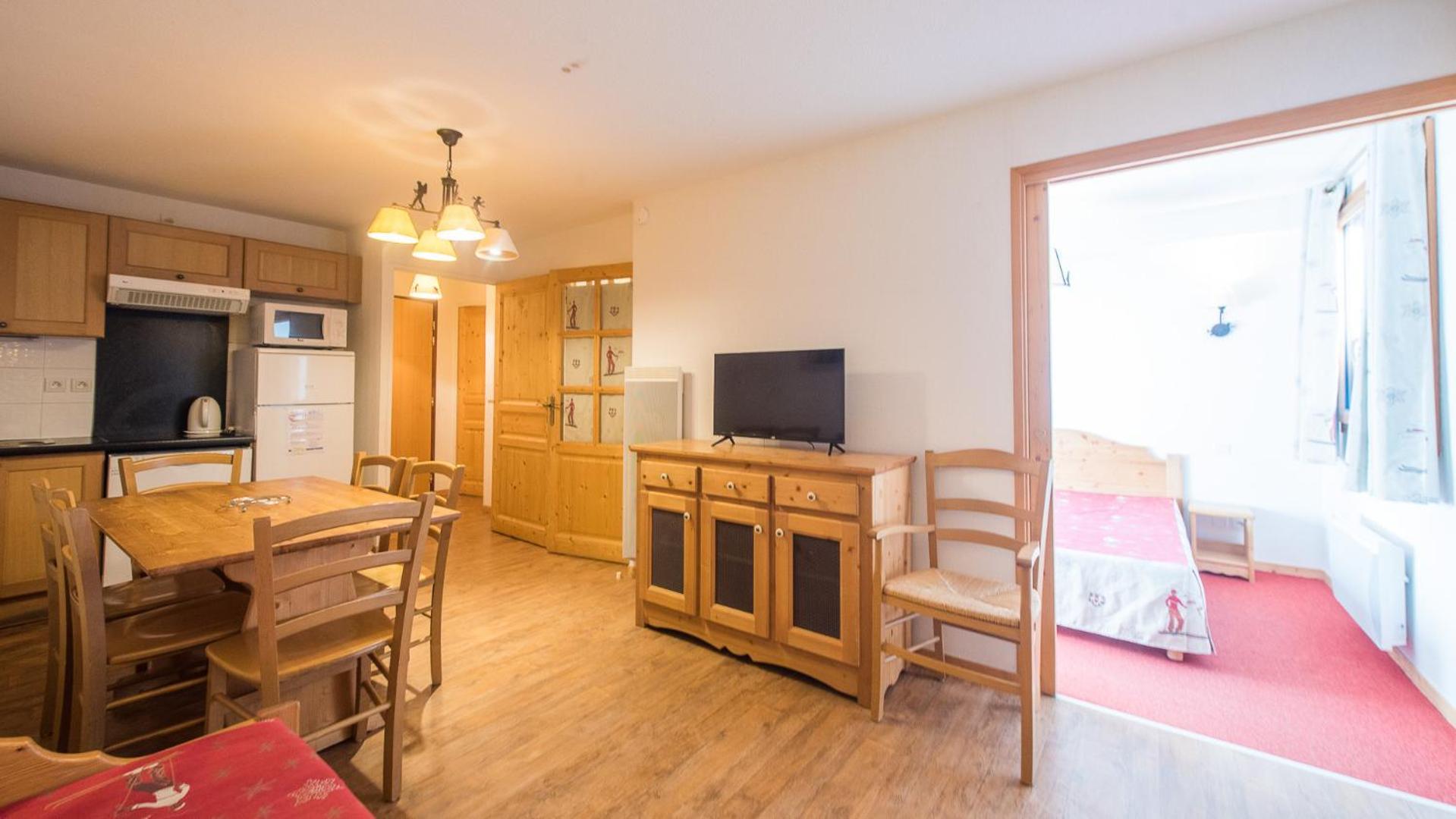 B305- Appartement 2 Pieces Cabine 6 Personnes Orcières Dış mekan fotoğraf