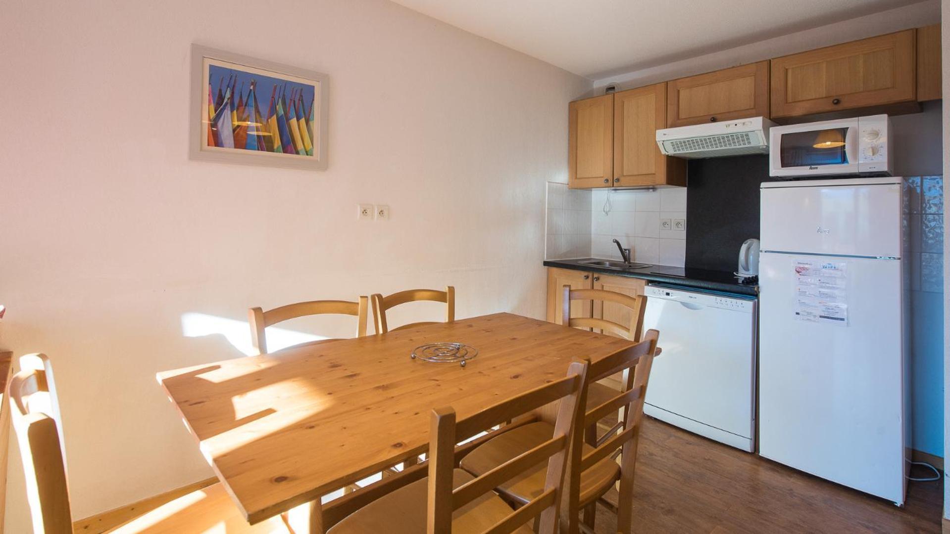 B305- Appartement 2 Pieces Cabine 6 Personnes Orcières Dış mekan fotoğraf